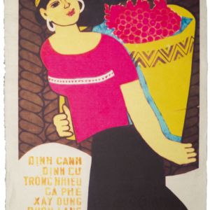 Vietnamese Poster - Grow Coffee Production